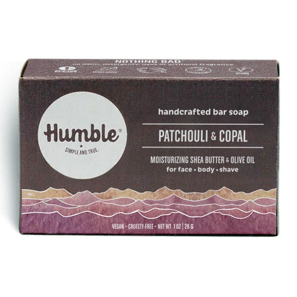 Humble Brands Bar Soap, Patchouli And Copal, 1 Oz